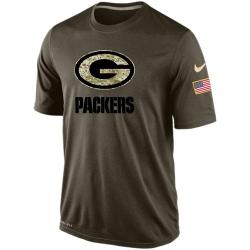 Men's Green Bay Packers Salute To Service Nike Dri-FIT T-Shirt Men's Green Bay Packers Salute To Service Nike Dri-FIT T-Shirt