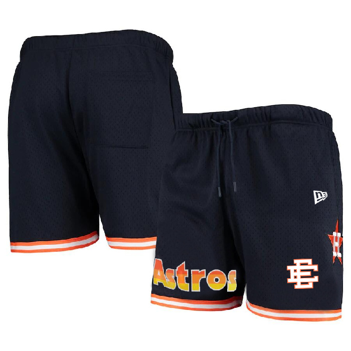 Men's Houston Astros Navy Mesh Shorts 001 Men's Houston Astros Navy Mesh Shorts 001
