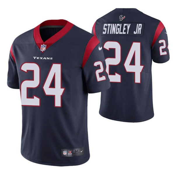 Men's Houston Texans #24 Derek Stingley Jr. Navy Vapor Untouchable Limited Stitched Jersey Men's Houston Texans #24 Derek Stingley Jr. Navy Vapor Untouchable Limited Stitched Jersey