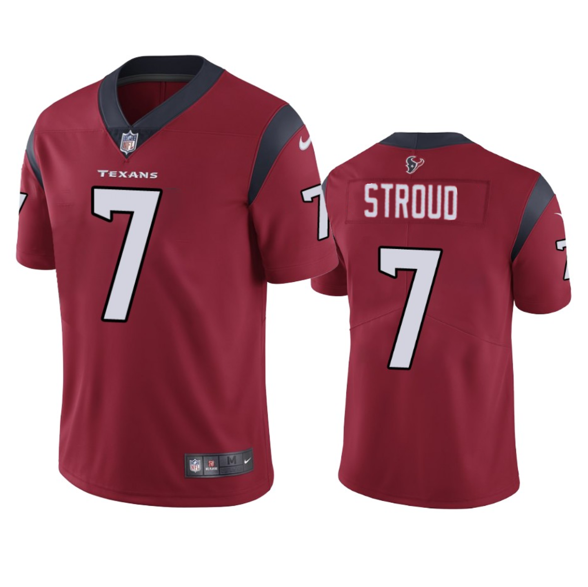 Men's Houston Texans #7 C.J. Stroud Red Vapor Untouchable Stitched Football Jersey Men's Houston Texans #7 C.J. Stroud Red Vapor Untouchable Stitched Football Jersey