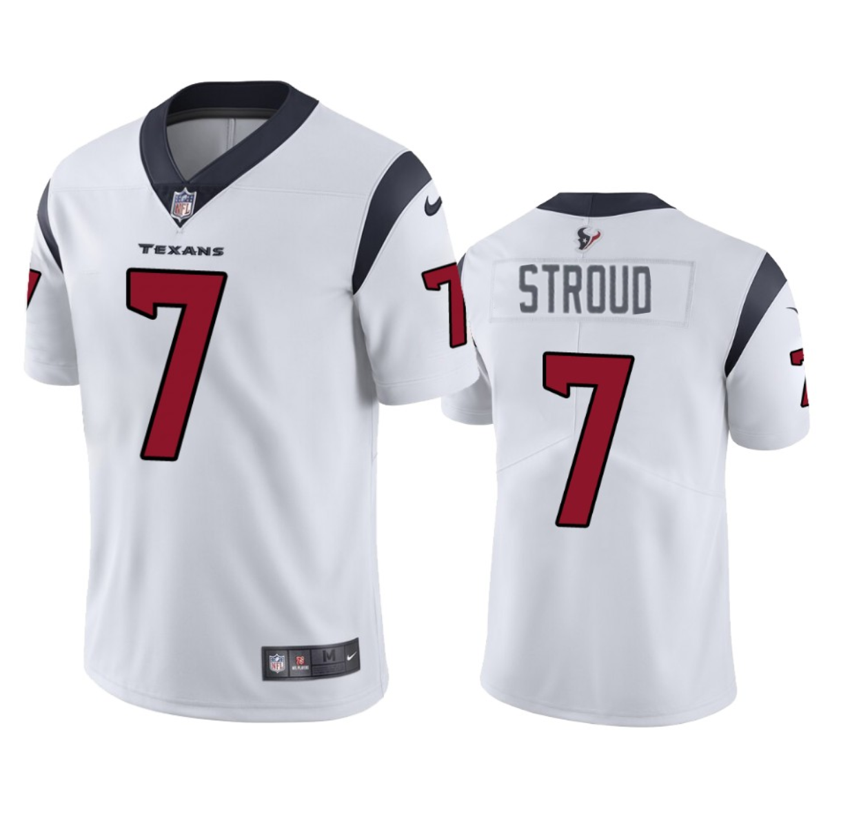 Men's Houston Texans #7 C.J. Stroud White Vapor Untouchable Stitched Football Jersey Men's Houston Texans #7 C.J. Stroud White Vapor Untouchable Stitched Football Jersey