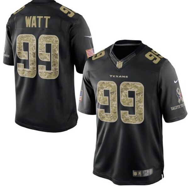 Men's Houston Texans #99 JJ Watt Nike Black Salute To Service Jersey Men's Houston Texans #99 JJ Watt Nike Black Salute To Service Jersey