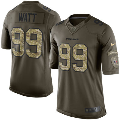 Men's Houston Texans 99 JJ Watt Nike Green Salute To Service Limited Jersey Men's Houston Texans 99 JJ Watt Nike Green Salute To Service Limited Jersey