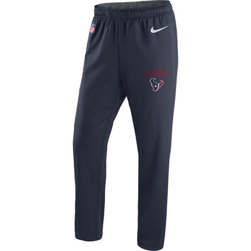 Men's Houston Texans Nike Navy Circuit Sideline Performance Pants Men's Houston Texans Nike Navy Circuit Sideline Performance Pants