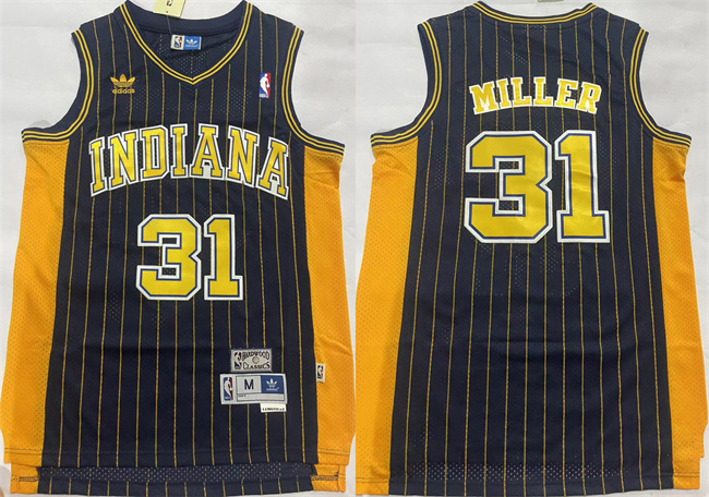 Men-27s-Indiana-Pacers--2331-Reggie-Miller-Black-Throwback-Stitched-Jersey-812-44598 Men-27s-Indiana-Pacers--2331-Reggie-Miller-Black-Throwback-Stitched-Jersey-812-44598