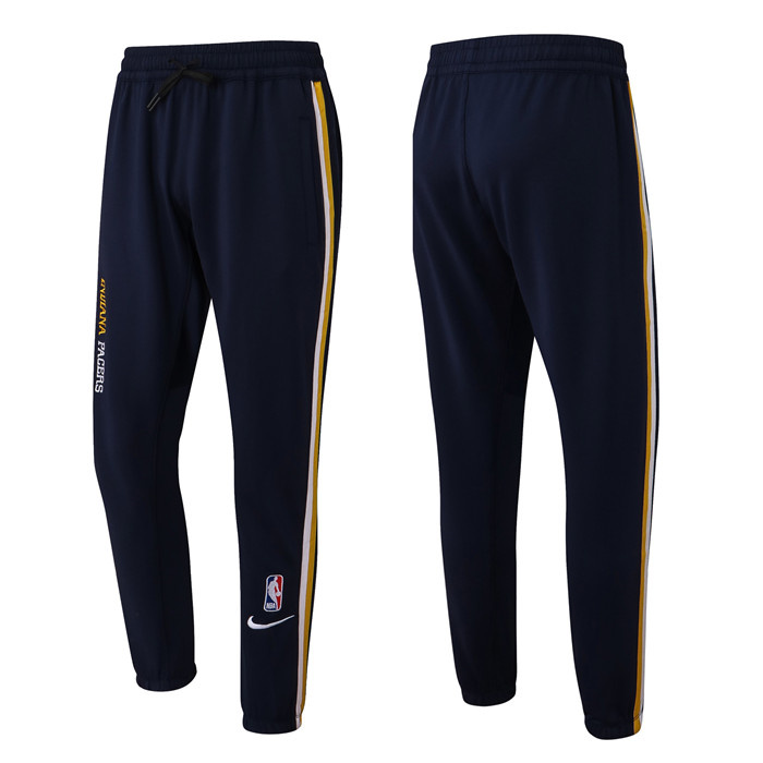 Men's Indiana Pacers Navy Performance Showtime Basketball Pants Men's Indiana Pacers Navy Performance Showtime Basketball Pants