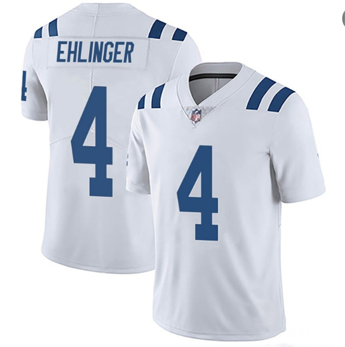 Men's Indianapolis Colts #4 Sam Ehlinger White Vapor Untouchable Stitched Jersey Men's Indianapolis Colts #4 Sam Ehlinger White Vapor Untouchable Stitched Jersey