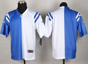 Men's Indianapolis Colts Customized Elite Split Jerseys Men's Indianapolis Colts Customized Elite Split Jerseys