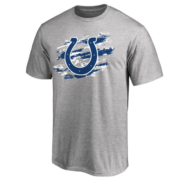 Men's Indianapolis Colts NFL Pro Line True Color T-Shirt Heathered Gray Men's Indianapolis Colts NFL Pro Line True Color T-Shirt Heathered Gray