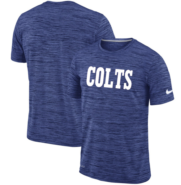 Men's Indianapolis Colts Nike Royal Velocity Performance T-Shirt Men's Indianapolis Colts Nike Royal Velocity Performance T-Shirt