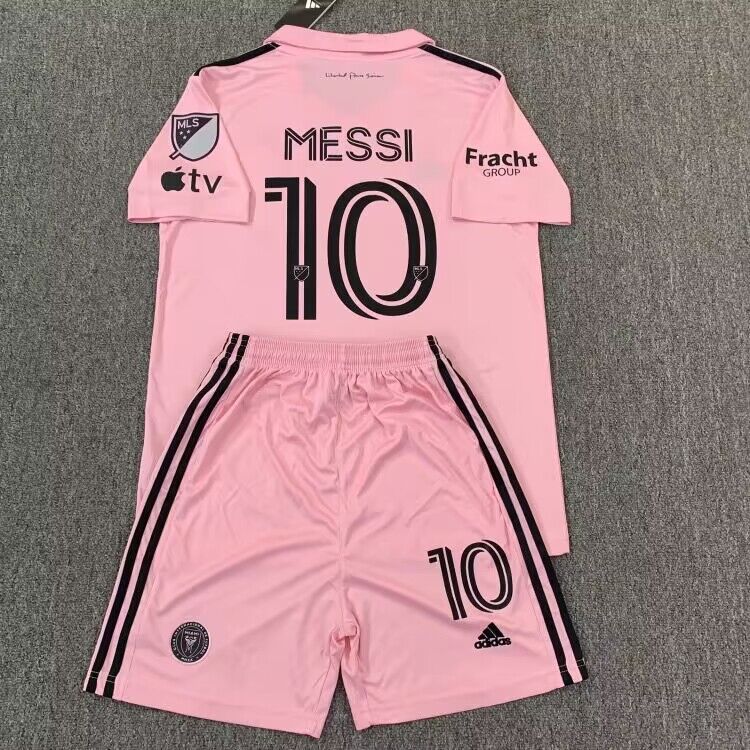 Men/Youth Inter Miami CF #10 Lionel Messi Jersey Pink Soccer Set Men/Youth Inter Miami CF #10 Lionel Messi Jersey Pink Soccer Set