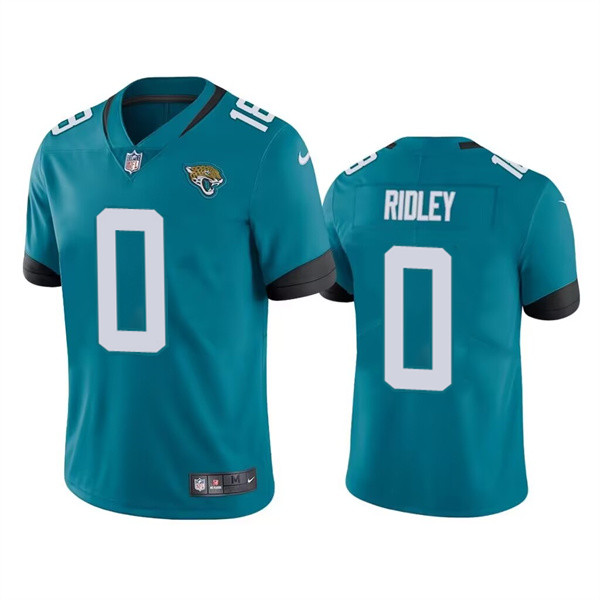 Men's Jacksonville Jaguars #0 Calvin Ridley Teal Vapor Untouchable Limited Stitched Jersey Men's Jacksonville Jaguars #0 Calvin Ridley Teal Vapor Untouchable Limited Stitched Jersey