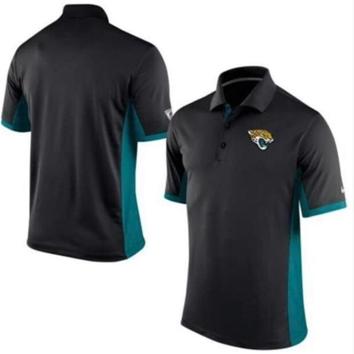 Men's Jacksonville Jaguars Black Performance Polo Men's Jacksonville Jaguars Black Performance Polo