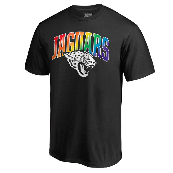 Men's Jacksonville Jaguars NFL Pro Line By Fanatics Branded Black Big & Tall Pride T-Shirt Men's Jacksonville Jaguars NFL Pro Line By Fanatics Branded Black Big & Tall Pride T-Shirt