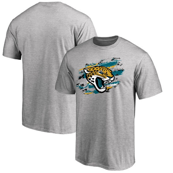 Men's Jacksonville Jaguars NFL Pro Line True Color T-Shirt Heathered Gray Men's Jacksonville Jaguars NFL Pro Line True Color T-Shirt Heathered Gray