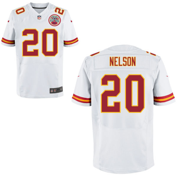 Men's Kansas City Chiefs #20 Steven Nelson Nike White Elite Jerseys Men's Kansas City Chiefs #20 Steven Nelson Nike White Elite Jerseys