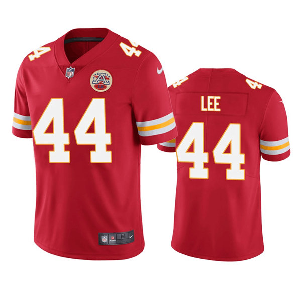 Men's Kansas City Chiefs #44 Elijah Lee Red Vapor Untouchable Limited Stitched Football Jersey Men's Kansas City Chiefs #44 Elijah Lee Red Vapor Untouchable Limited Stitched Football Jersey