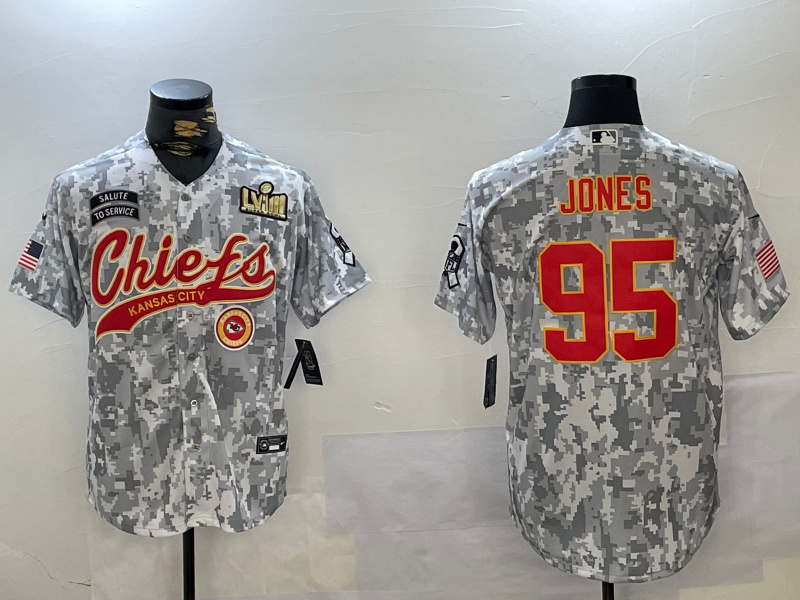 Men's Kansas City Chiefs #95 Chris Jones 2024 Arctic Camo Salute To Service Stitched Baseball Jersey 5 Men's Kansas City Chiefs #95 Chris Jones 2024 Arctic Camo Salute To Service Stitched Baseball Jersey 5