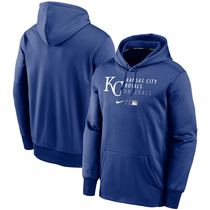 Men's Kansas City Royals Royal 2022 Performance Pullover HoodieS