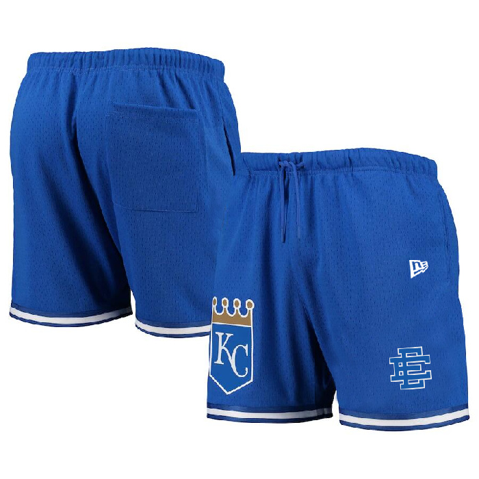 Men's Kansas City Royals Royal Mesh Shorts Men's Kansas City Royals Royal Mesh Shorts