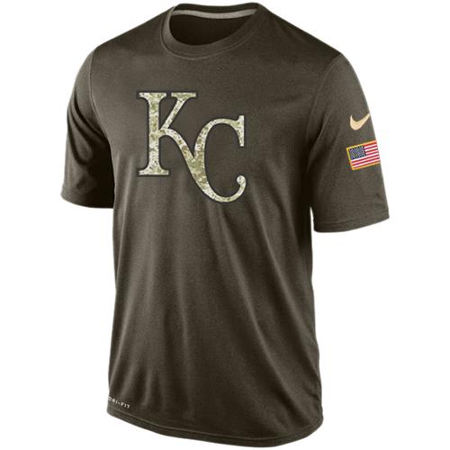 Men's Kansas City Royals Salute To Service Nike Dri-FIT T-Shirt Men's Kansas City Royals Salute To Service Nike Dri-FIT T-Shirt