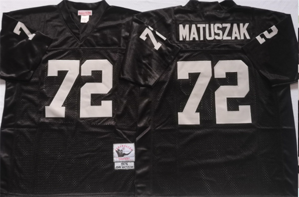 Men's Las Vegas Raiders #72 John Matuszak White Limited Stitched Jersey Men's Las Vegas Raiders #72 John Matuszak White Limited Stitched Jersey