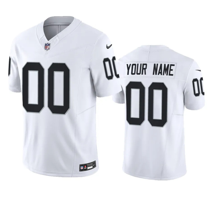 Men's Las Vegas Raiders Active Player Custom Black 2023 F.U.S.E Vapor Untouchable Stitched Football Jersey Men's Las Vegas Raiders Active Player Custom Black 2023 F.U.S.E Vapor Untouchable Stitched Football Jersey