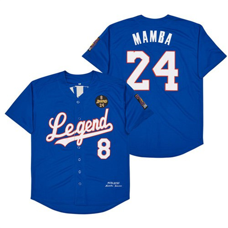 Men's Legend #8 Back #24 MAMBA Cool Base Stitched Jerseys 15 Men's Legend #8 Back #24 MAMBA Cool Base Stitched Jerseys 15