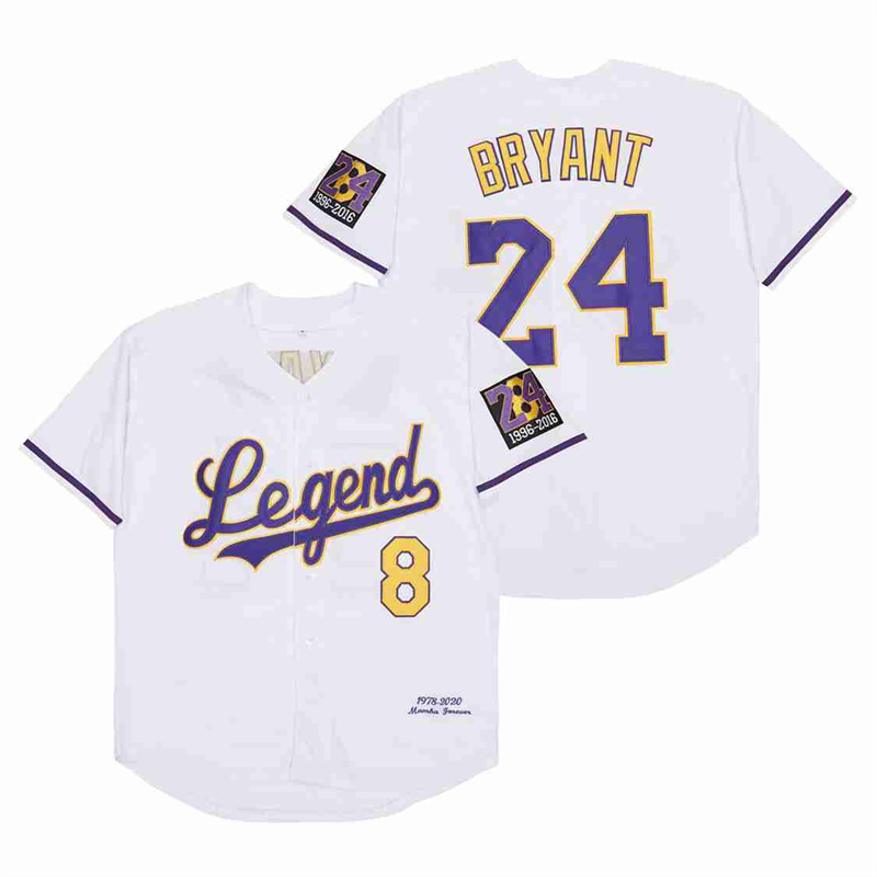 Men's Legend #8 Back #24 bryant Cool Base Stitched Jerseys 24 Men's Legend #8 Back #24 bryant Cool Base Stitched Jerseys 24