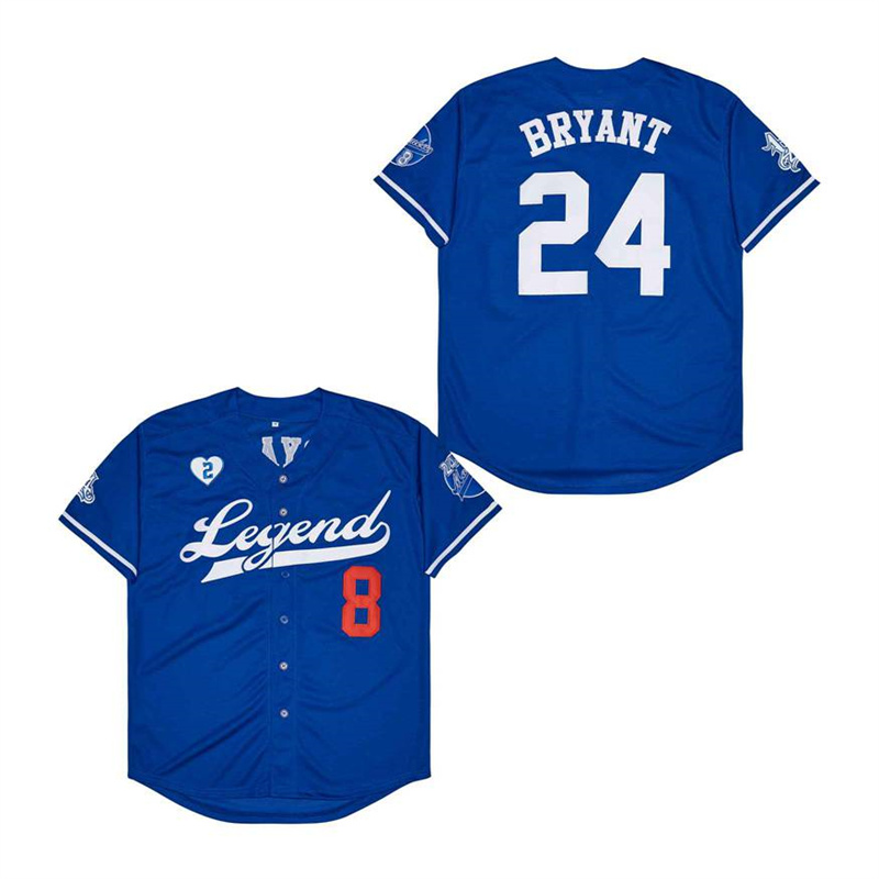 Men's Legend #8 Back #24 bryant blue Cool Base Stitched Jersey Men's Legend #8 Back #24 bryant blue Cool Base Stitched Jersey