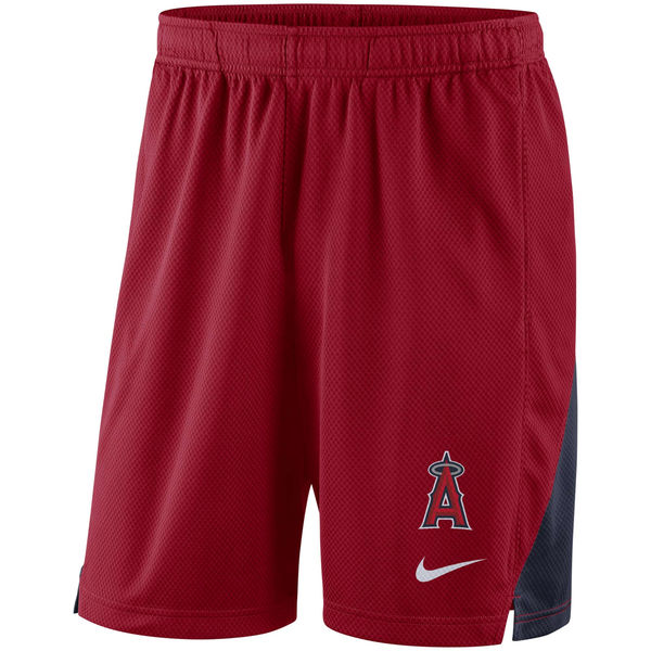 Men's Los Angeles Angels Nike Red Franchise Performance Shorts Men's Los Angeles Angels Nike Red Franchise Performance Shorts