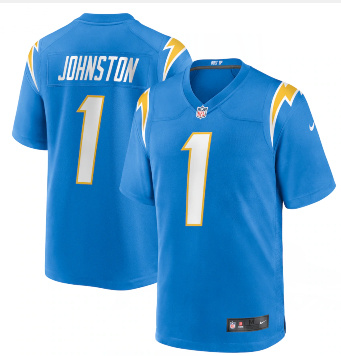 Men's Los Angeles Chargers #1 Quentin Johnston Vapor Limited Jersey Men's Los Angeles Chargers #1 Quentin Johnston Vapor Limited Jersey