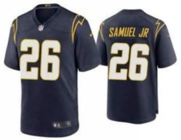 Men's Los Angeles Chargers #26 Asante Samuel Jr. Navy Vapor Untouchable Limited Stitched Jersey Men's Los Angeles Chargers #26 Asante Samuel Jr. Navy Vapor Untouchable Limited Stitched Jersey