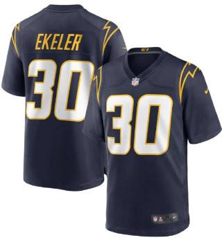 Men's Los Angeles Chargers #30 Austin Ekeler Navy Vapor Limited Jersey Men's Los Angeles Chargers #30 Austin Ekeler Navy Vapor Limited Jersey