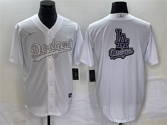 Men's Los Angeles Dodgers Big Logo In Back Weekend Stitched Baseball JerseyS