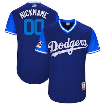 Men's Los Angeles Dodgers Majestic Navy 2017 Players Weekend Authentic Team Custom Jersey Men's Los Angeles Dodgers Majestic Navy 2017 Players Weekend Authentic Team Custom Jersey