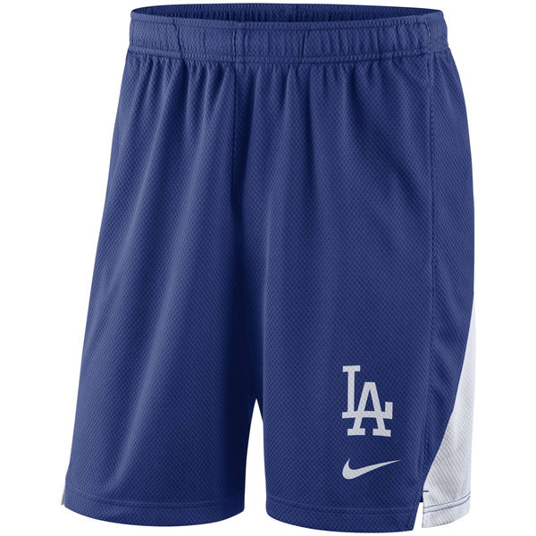 Men's Los Angeles Dodgers Nike Royal Franchise Performance Shorts Men's Los Angeles Dodgers Nike Royal Franchise Performance Shorts