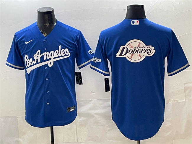 Men's Los Angeles Dodgers Team Big Logo Royal Alternate Stadium Stitched Baseball Jerseys 001 Men's Los Angeles Dodgers Team Big Logo Royal Alternate Stadium Stitched Baseball Jerseys 001