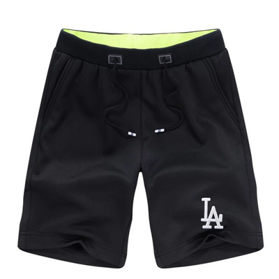 Men's Los Angeles Dodgers Team Logo Black Baseball Shorts Men's Los Angeles Dodgers Team Logo Black Baseball Shorts