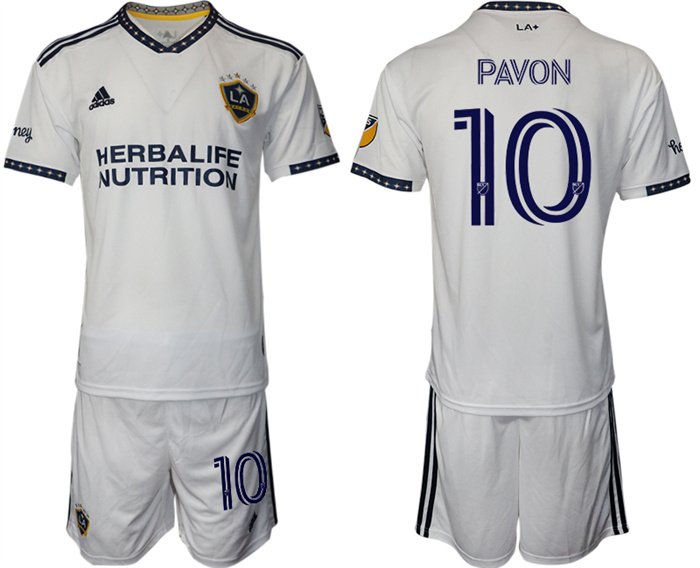Men's Los Angeles Galaxy Home #10 Pavon Jersey Men's Los Angeles Galaxy Home #10 Pavon Jersey