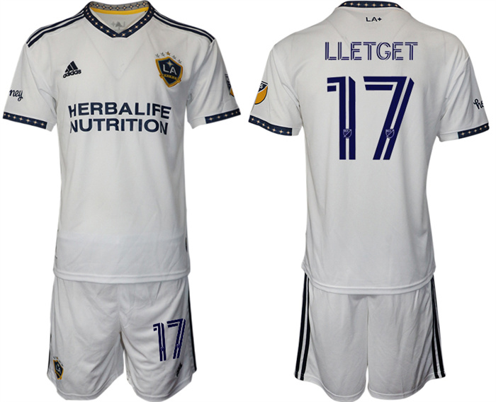 Men's Los Angeles Galaxy Home #17 LLETGET Jersey Men's Los Angeles Galaxy Home #17 LLETGET Jersey