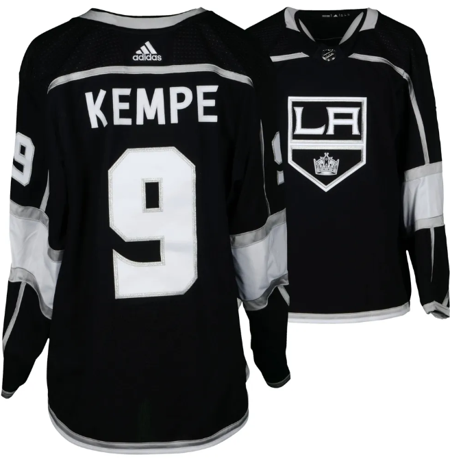 Men's Los Angeles Kings #11 Anze Kopitar White 2024-25 Away Stitched Hockey Jersey Men's Los Angeles Kings #11 Anze Kopitar White 2024-25 Away Stitched Hockey Jersey