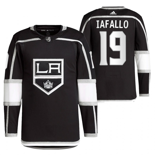 Men's Los Angeles Kings #19 Alex Iafallo Black Stitched Jersey Men's Los Angeles Kings #19 Alex Iafallo Black Stitched Jersey