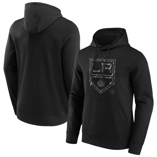 Men's Los Angeles Kings Black Etch Hoodie Men's Los Angeles Kings Black Etch Hoodie