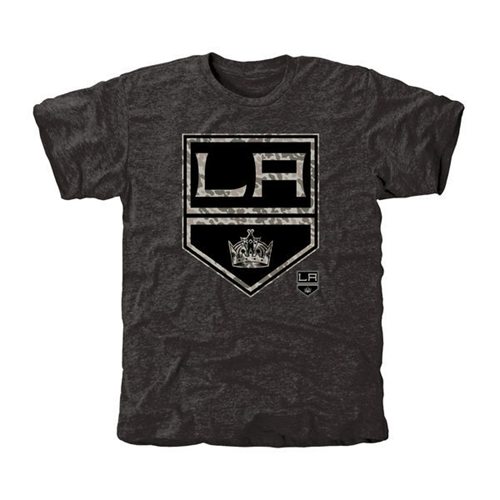 Men's Los Angeles Kings Black Rink Warrior T-Shirt Men's Los Angeles Kings Black Rink Warrior T-Shirt