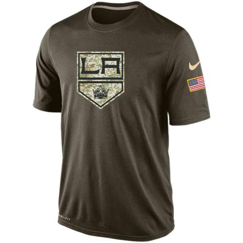 Men's Los Angeles Kings Salute To Service Nike Dri-FIT T-Shirt Men's Los Angeles Kings Salute To Service Nike Dri-FIT T-Shirt