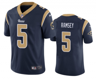 Men's Los Angeles Rams #5 Jalen Ramsey Navy Vapor Untouchable Limited Stitched Jersey Men's Los Angeles Rams #5 Jalen Ramsey Navy Vapor Untouchable Limited Stitched Jersey