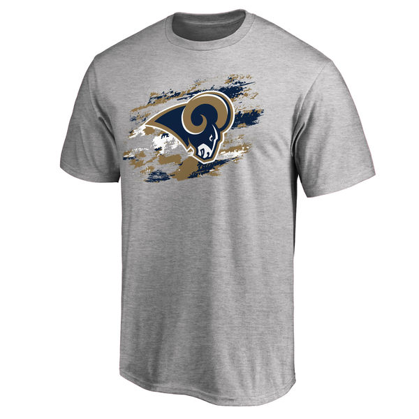 Men's Los Angeles Rams NFL Pro Line True Color T-Shirt Heathered Gray