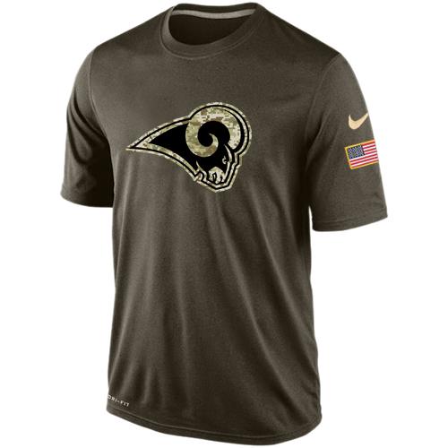 Men's Los Angeles Rams Salute To Service Nike Dri-FIT T-Shirt Men's Los Angeles Rams Salute To Service Nike Dri-FIT T-Shirt