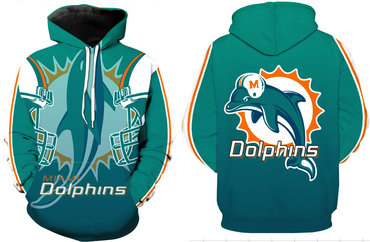 Men's Miami Dolphins Pullover Hoodie Men's Miami Dolphins Pullover Hoodie